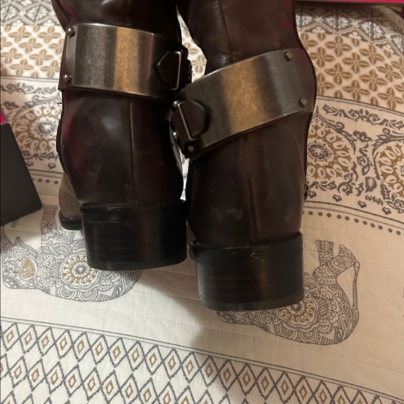 Vince Camuto Dark Brown Riding Boots - Picture 5 of 10